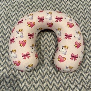 Kids Unicorn Neck Travel Pillow